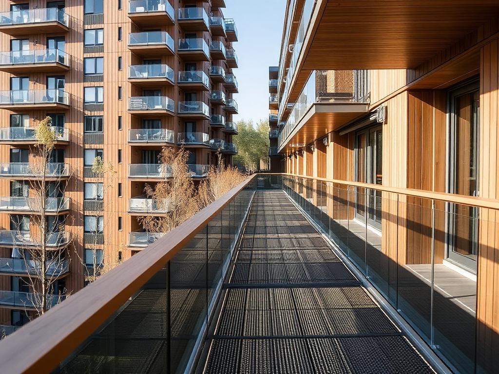 Antislip vlonderstroken woningbouwcomplex Utrecht — vlonderproject Antislip door Vlonderhoud Antislip vlonderstroken woningbouwcomplex Utrecht — vlonderproject Antislip door Vlonderhoud